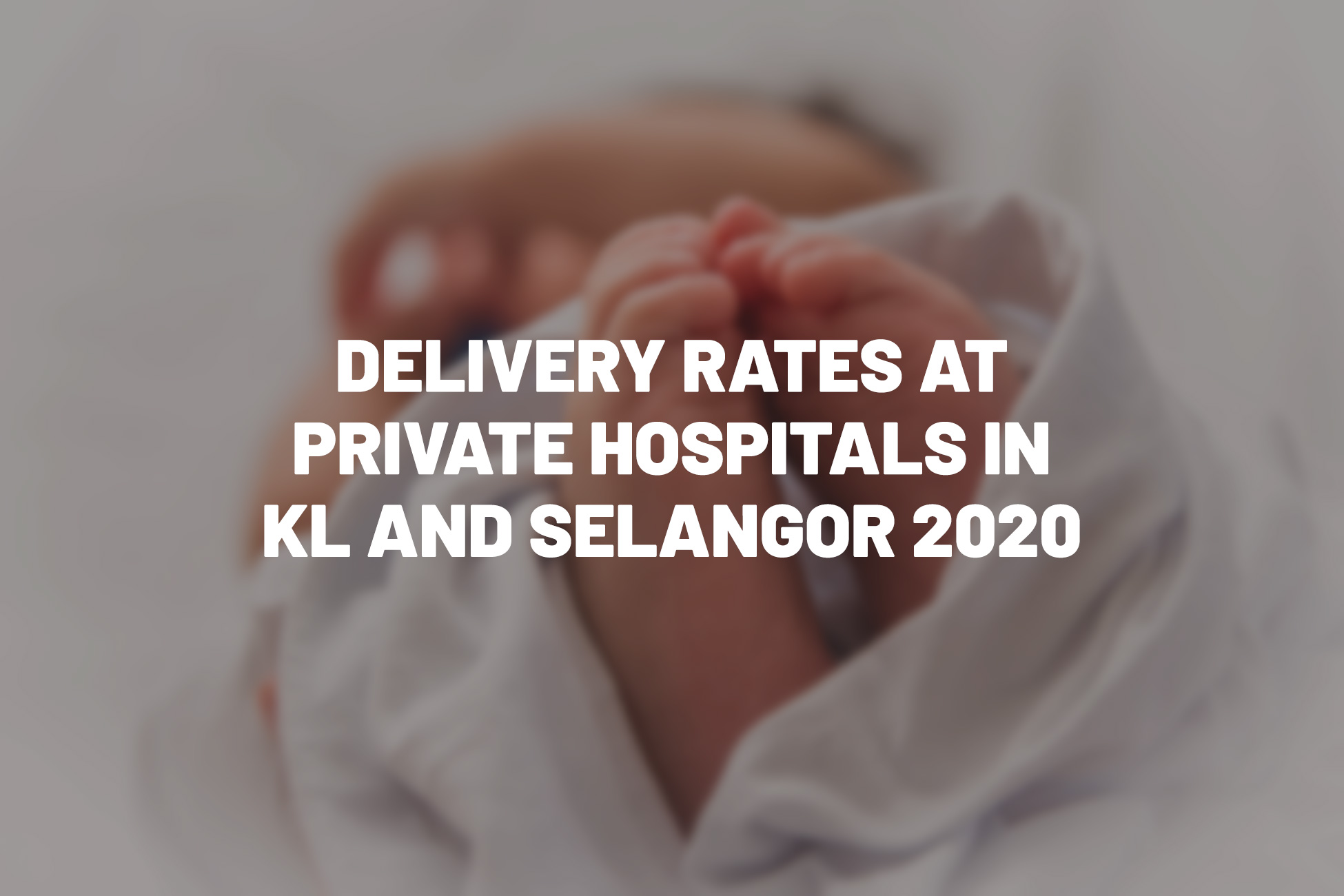 Delivery Rates at Private Hospitals in KL and Selangor 2020